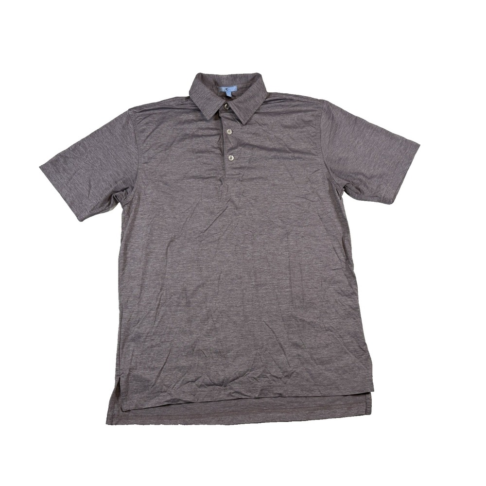 GenTeal Polo Shirt Mens Small Purple Performance Golf Stretch Lightweight Casual